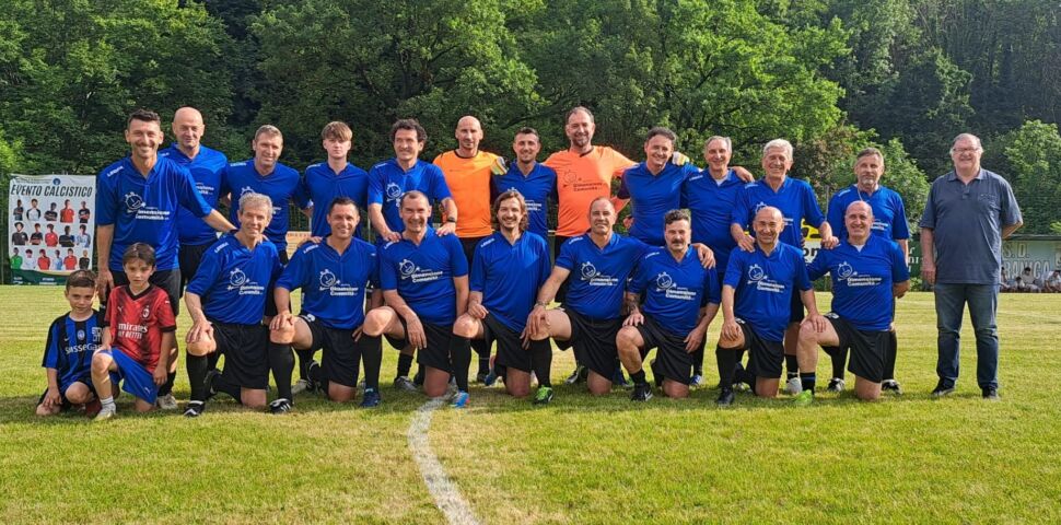 Il grande cuore di Ponteranica, partita a scopo benefico con le leggende di Atalanta e  AlbinoLeffe