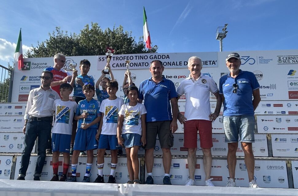Ciclismo, grande spettacolo al regionale dei Giovanissimi a Cernusco