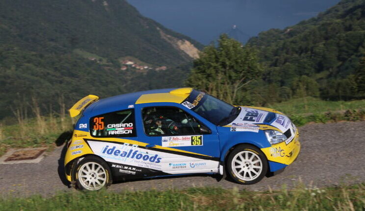 Rally del Sebino a Mabellini-Lenzi. 2 Ruote Motrici a Casano-Aresca
