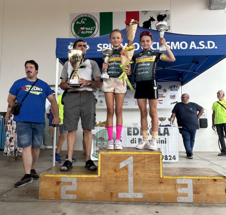 Ciclismo, Giovanissimi. Salò e Villongo brillano a Spirano