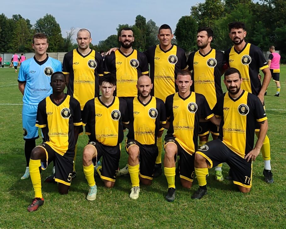 Seconda C. Maffioletti-gol e festa Grassobbio a Bariano