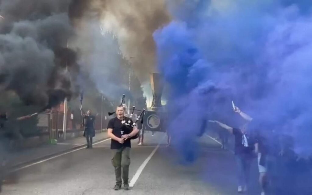 Da Suisio al Celtic passando dal trionfo di Dublino: Guerino Previtali e la sua cornamusa presenti!