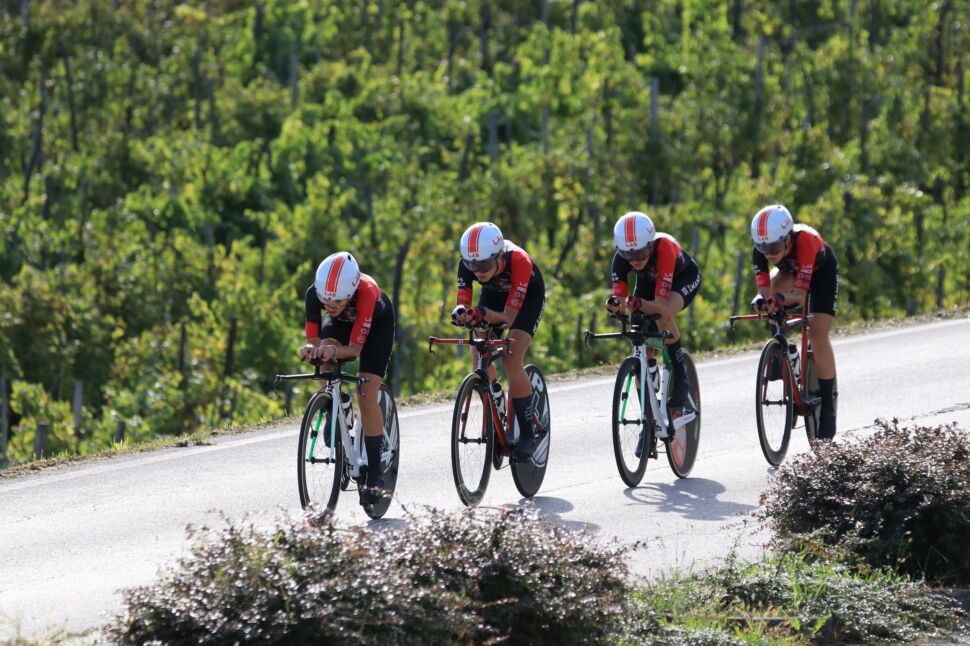 Isolmant – Premac – Vittoria: argento nel campionato italiano di cronometro a squadre