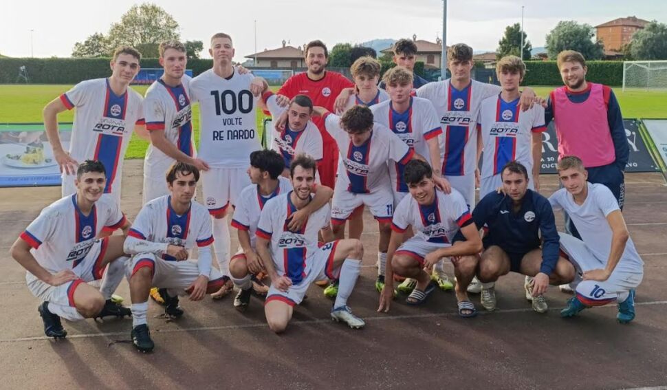 “Re Nardo” nell’olimpo: l’attaccante del Mozzo raggiunge quota 100 reti in carriera