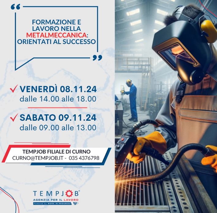 Giornata di Orientamento nel Settore Metalmeccanico a Curno