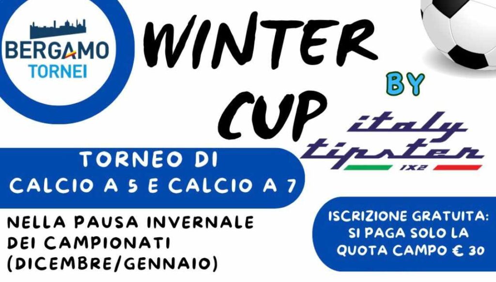 Winter Cup Bergamo Tornei, countdown iniziato. Finali nazionali all’Allianz Stadium di Torino