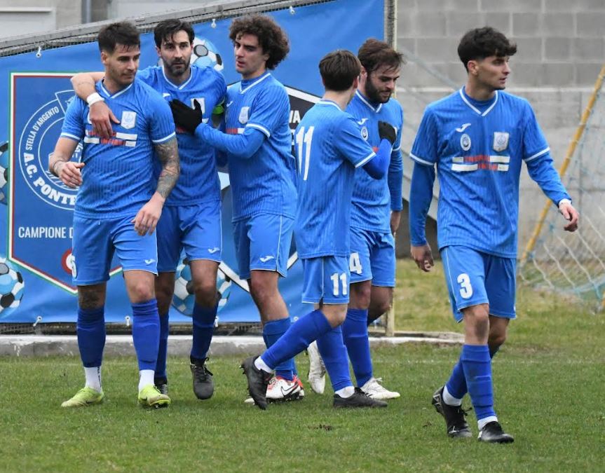 Eccellenza B. Ponte super, spettacolare 3-0 al Tribiano