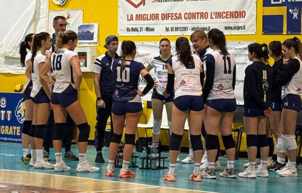 Comincia bene il girone di ritorno della Pallavolo Gavarno: Segrate battuto in quattro set