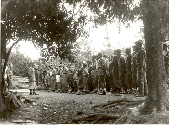Gli ottant’anni dalla liberazione ricordati a Gandino con un annullo filatelico