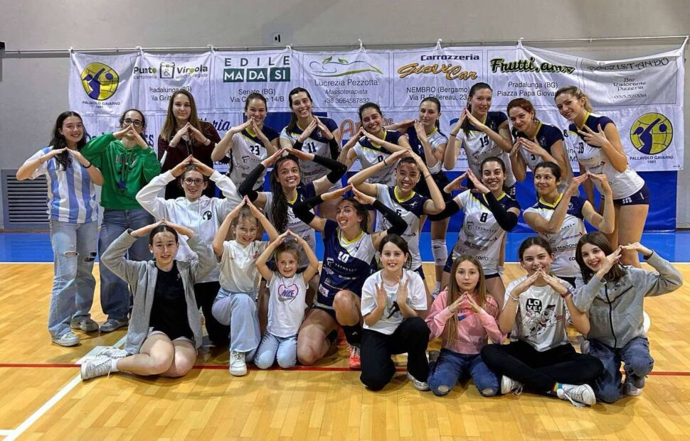 La Pallavolo Gavarno si congeda dal pubblico di casa con un netto successo su Busnago