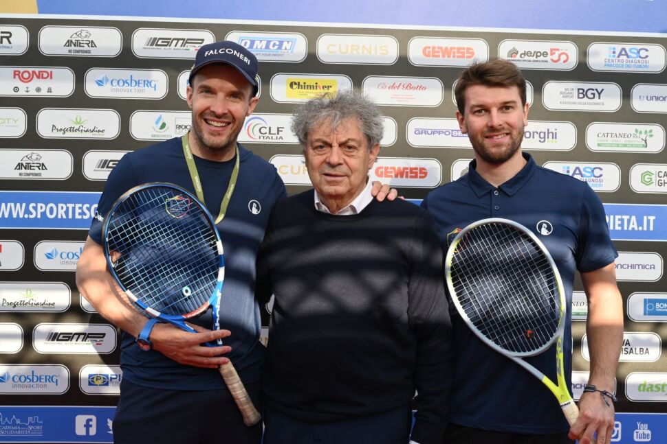 Sciatori e snowboarder portano la neve al torneo dell’Accademia: “Lavoriamo per Milano-Cortina 2026”