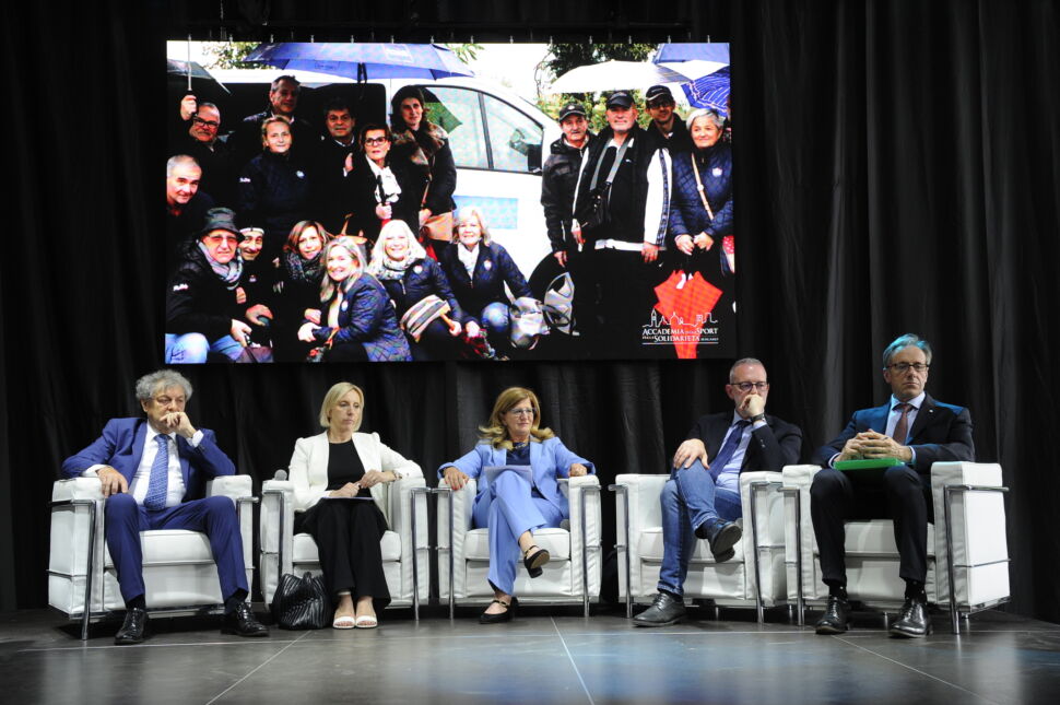 49a stagione sportiva e solidale, l’Accademia dello Sport sfonda quota 3 milioni in solidarietà: e da quest’anno spazio alla prevenzione
