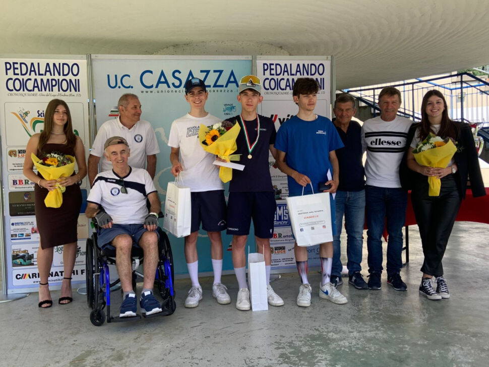 Ciclismo Allievi l’8 giugno torna il Trofeo Comune di Casazza, 11a medaglia d’Oro Neon Luce