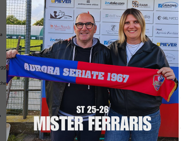 Giambattista Ferraris confermato all’Aurora Seriate