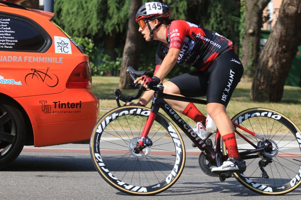 Emanuela Zanetti (Isolmant-Premac-Vittoria) nella top ten a Martellago