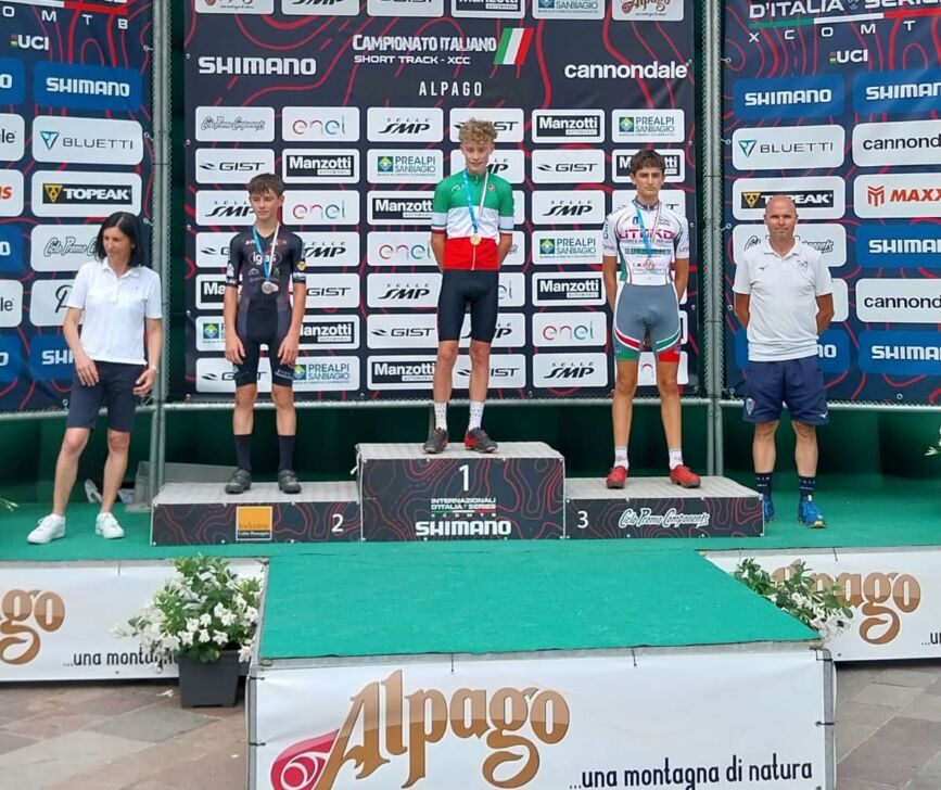 Nicolò Orisio della MTB Ghisalba campione italiano di short track