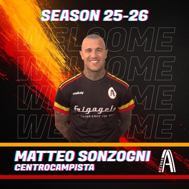 Colpaccio Azzano: ufficiale Matteo Sonzogni