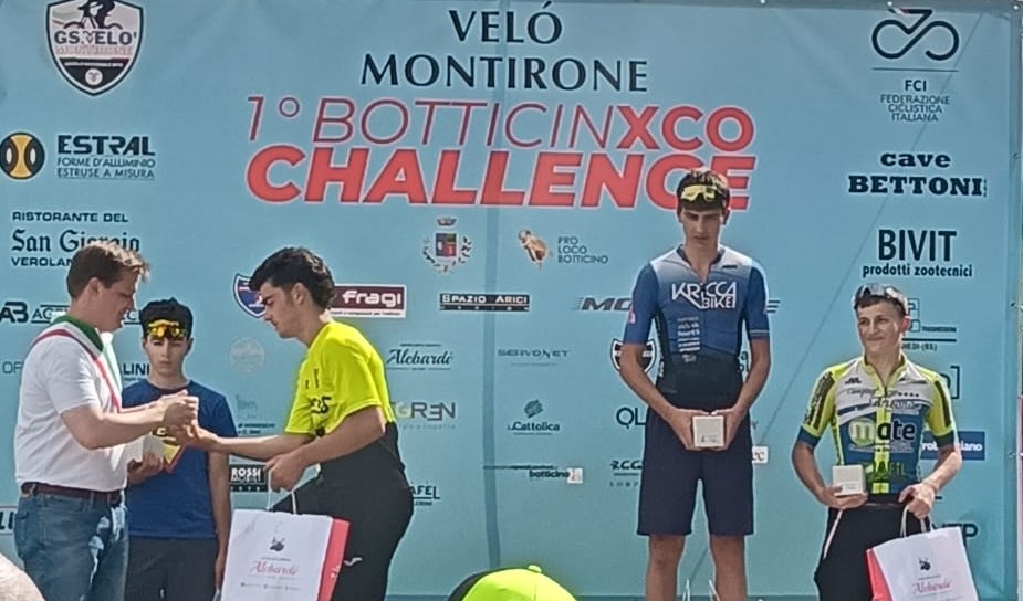 Kricca Bike ottimo terzo posto conquistato da Gioele Bonalumi