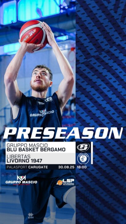 La Blu Basket al confronto con squadre di livello. Mascio: “Costruiamo qualcosa di importante per Bergamo”