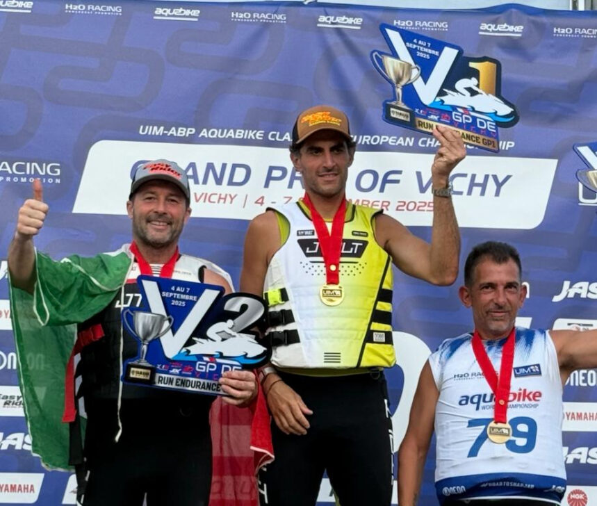 Moto d’Acqua, Michele Cadei vicecampione d’Europa Endurance GP1