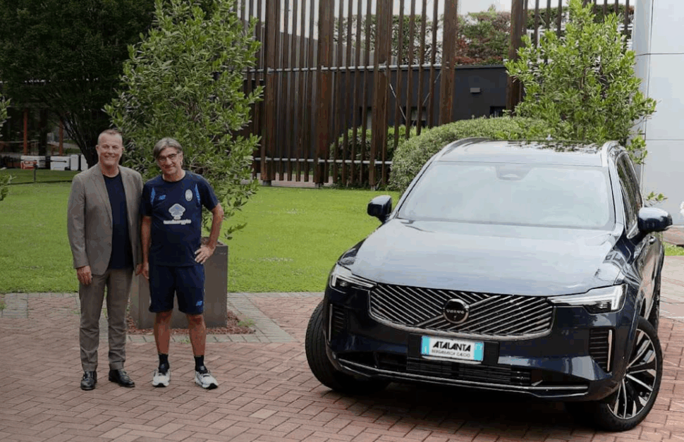 L’Atalanta di Champions viaggia in Volvo