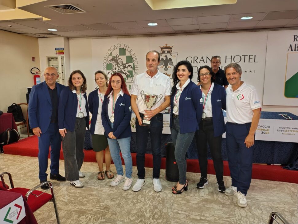 Scacchi: le ragazze di Caissa Italia Agnelli 1907 Vice Campionesse d’Italia, Excelsior tricolore Under 20