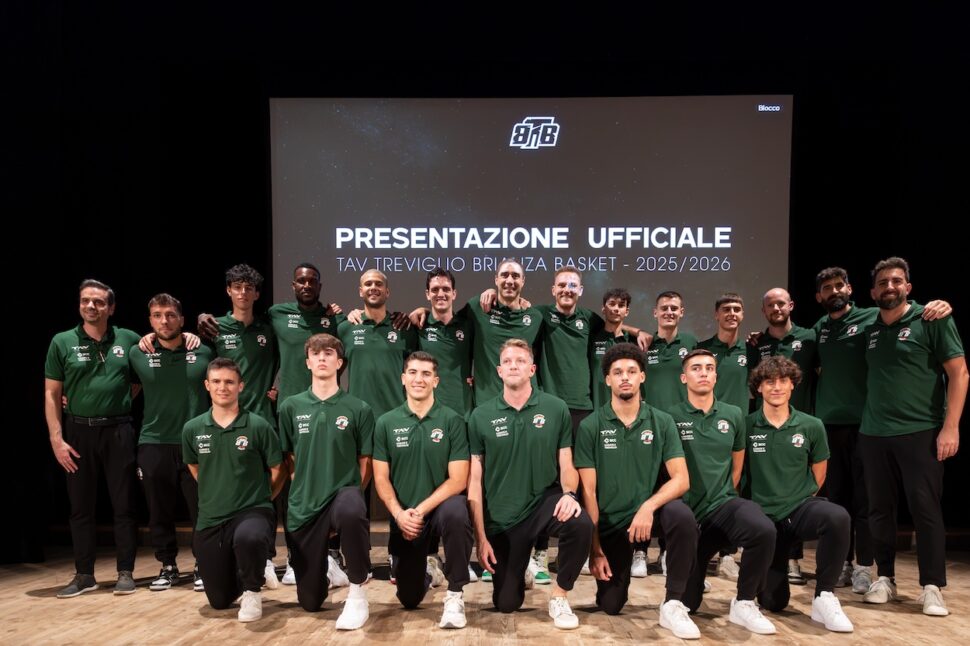 Il Muro Verde dell’entusiasmo e della passione: Treviglio Brianza Basket si presenta