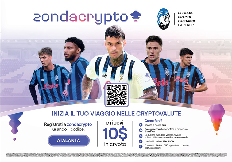 zondacrypto: una grande promozione per i tifosi dell’Atalanta