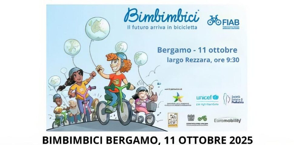 Sabato è tempo di Bimbimbici 2025: il futuro arriva in bicicletta