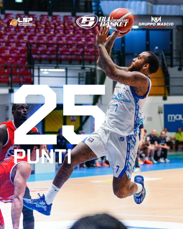 La Gruppo Mascio con Cento torna alla vittoria. Top Harrison, ok Lombardi dalla panca