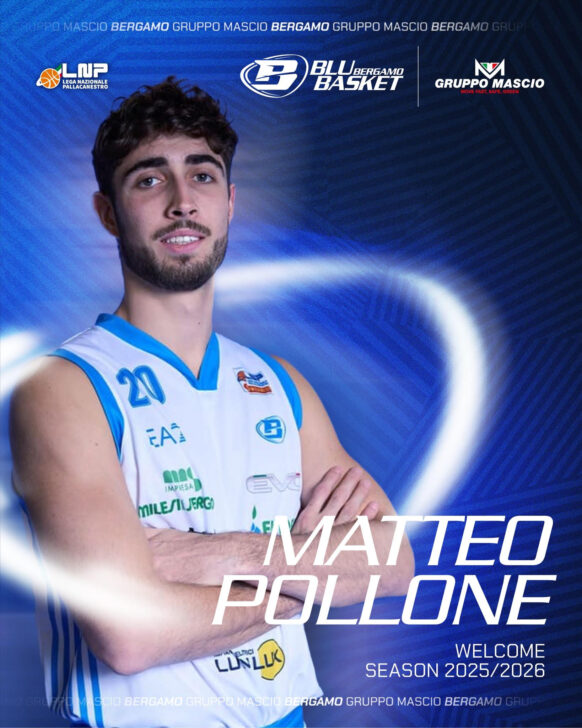 “Lieto di ritrovare coach Zanchi e di cominciare subito”: Pollone si presenta alla Gruppo Mascio Bergamo