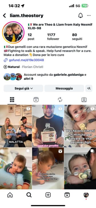 “Un aiuto per i gemellini Liam e Theo, cure in USA”: l’appello condiviso da De Roon