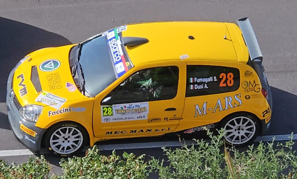 Simone Fumagalli è il Re della S1600: a Messina la Coppa Italia di rally è sua