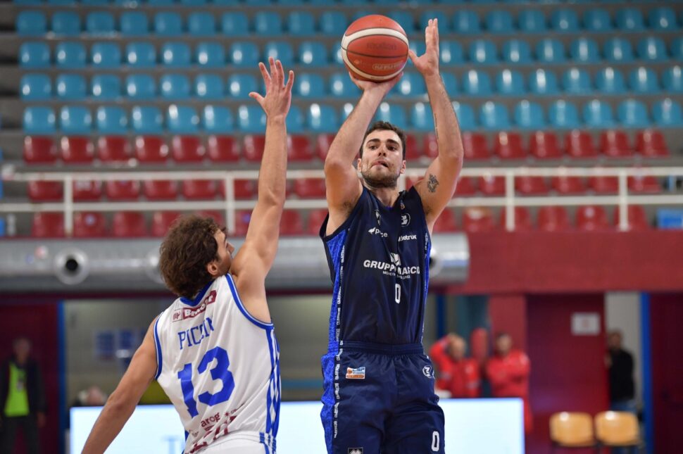 La Gruppo Mascio Bergamo torna a stupire: a Rieti prima vittoria di coach Ramagli e Stefanini