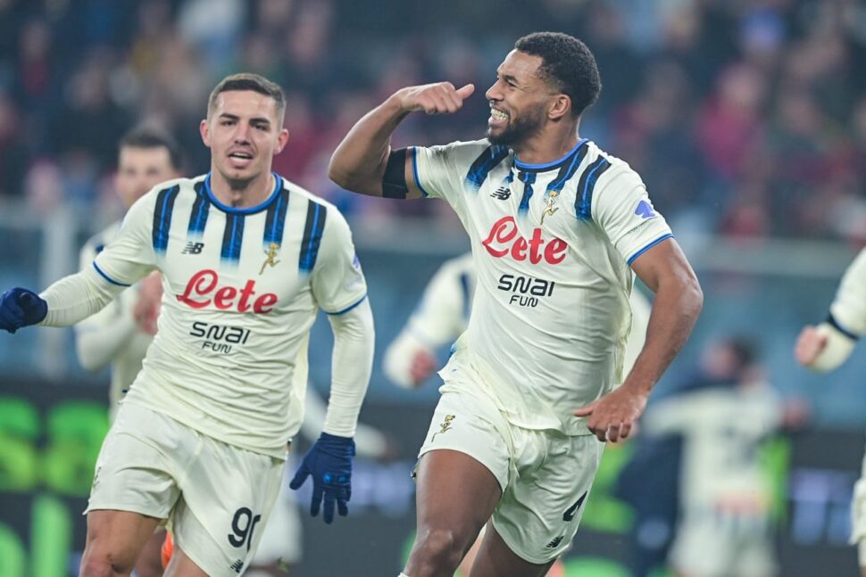 Hien usa la testa al 94′ e col Genoa in 10 rilancia l’Atalantina di campionato