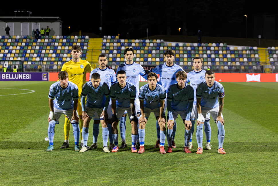 AlbinoLeffe fermo al palo e assurdamente sconfitto dalla Dolomiti Bellunesi: è di nuovo zona playout