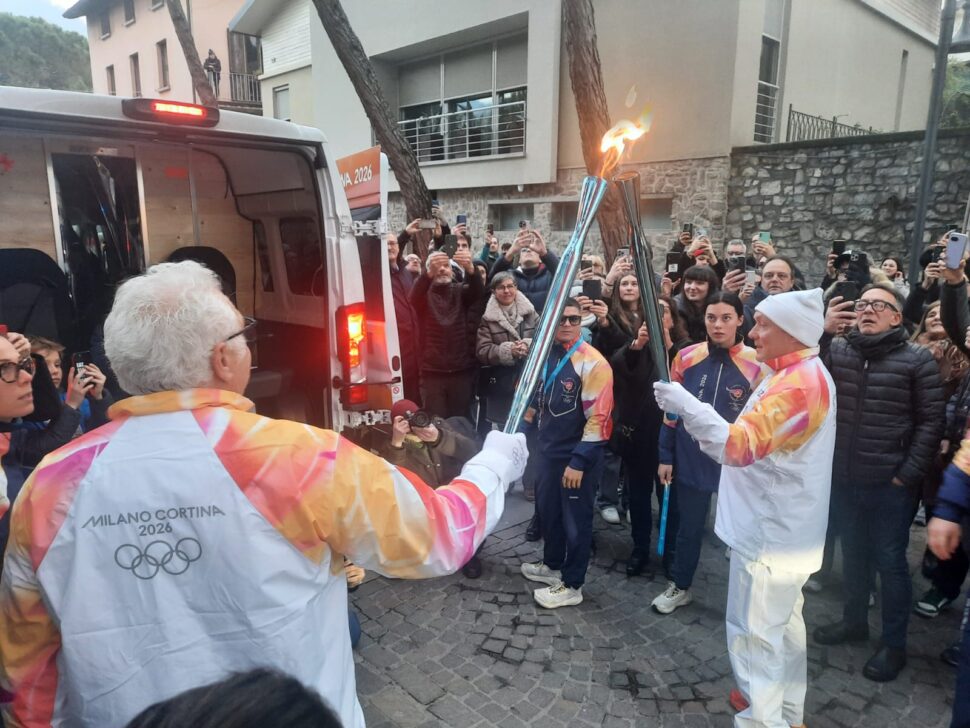 Mirco Gualdi, tedoforo olimpico in trasferta a Iseo: “Tifavo Fausto Radici, dedica a papà, Casartelli e Rebellin”