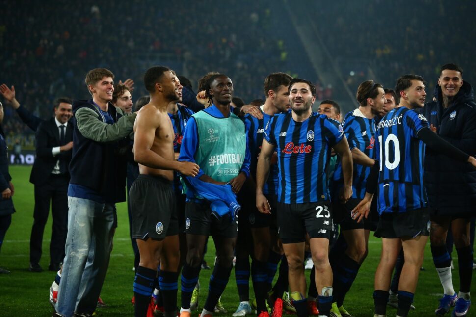 Impresa pazzesca: poker sporco al Muro Giallo, Dea agli ottavi di Champions