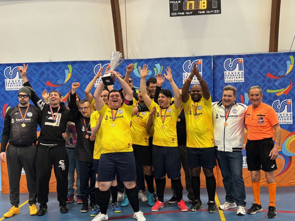 Domenica di finali e premiazioni per il Calcio “Special” a 5 del Csi Bergamo: che spettacolo in Cittadella dello sport!