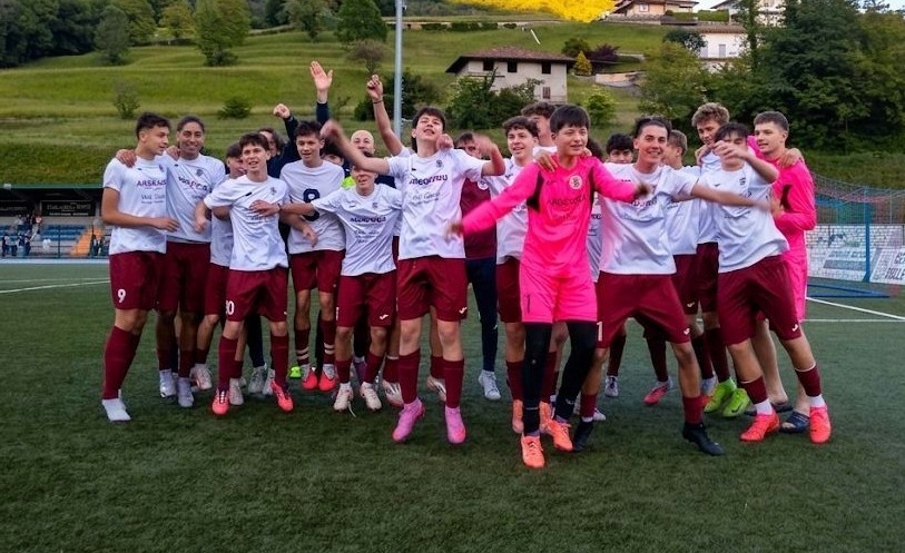 GLI ALLIEVI UNDER 16 DELLA ZOGNESE CONQUISTANO LA PROMOZIONE AL CAMPIONATO ÈLITE