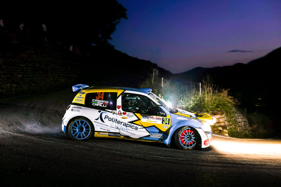 Mabellini detta legge al Rally del Sebino. Ale Casano da applausi nel 2 Ruote Motrici