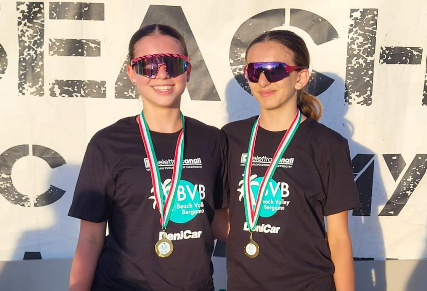 Beach Volley Bergamo, Togni e Lorenzi danno spettacolo nel circuito Under 14