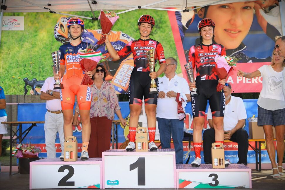 Giornata Rosa di Noventa di Piave: vince Anita Baima, terza Lara Crestanello