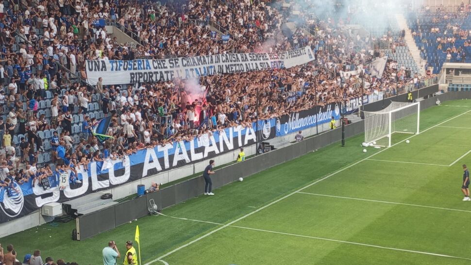 In 6.700 allo stadio per l’Atalanta: “Ma riportatela in mezzo alla sua gente”