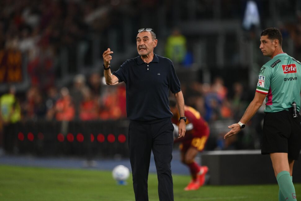 Sarri e l’Atalanta protestataria: “Non siamo simpatici all’arbitro, ma abbiamo timori a giocare da dietro”