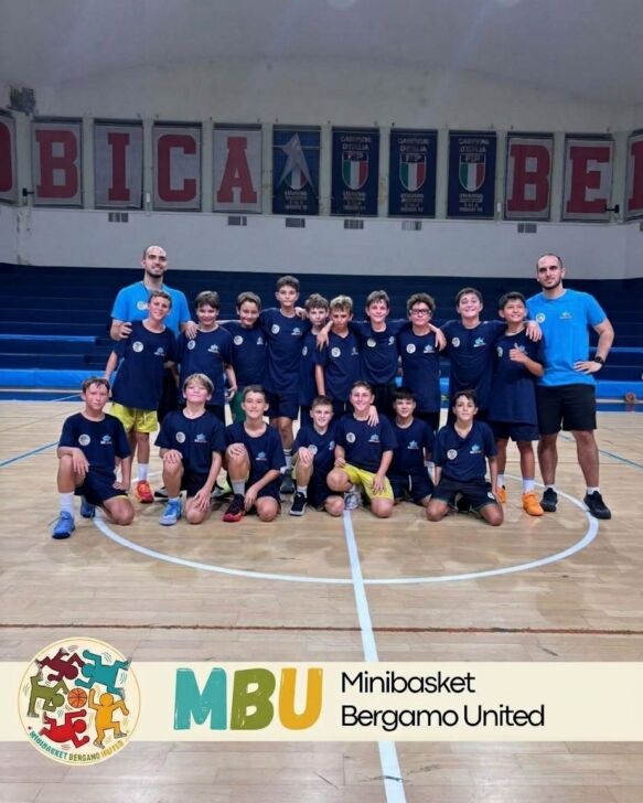 MBU – Minibasket Bergamo United, quattro società unite per la crescita dei giovani cestisti