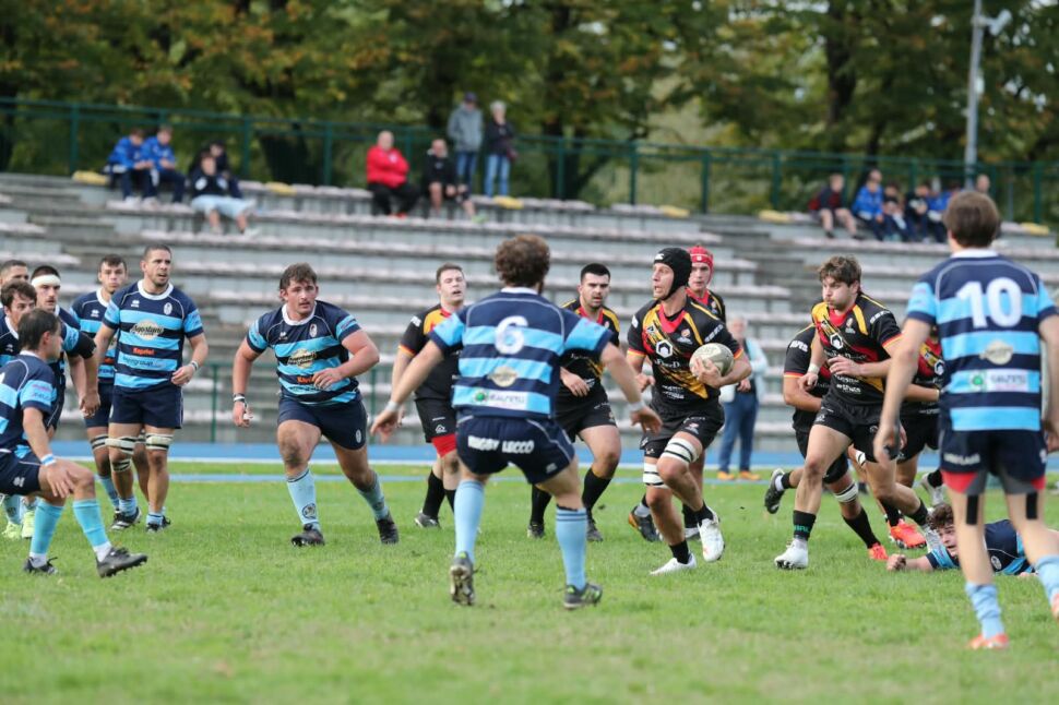 Rugby Bergamo, sconfitta di misura a Lecco: i giallorossi conquistano un punto